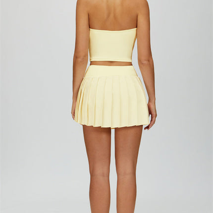 The Dreamy Crop Top Skirt 2-Piece Set