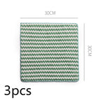 Green / Large / 3PCS