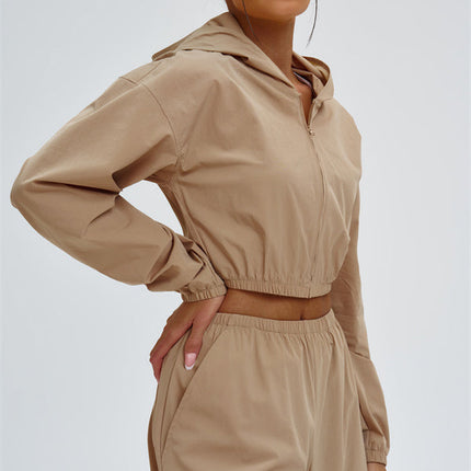 The Svelte UV protection Crop Hoodie