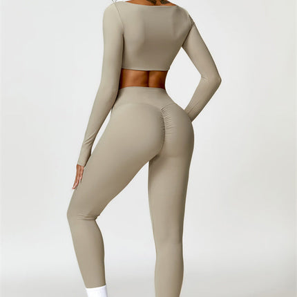 Olivia Crop Top Leggings 2-Piece Set