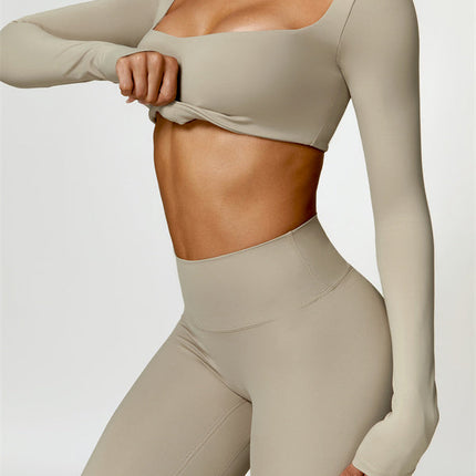 Olivia Crop Top Leggings 2-Piece Set