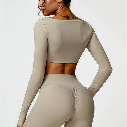 Olivia Crop Top Leggings 2-Piece Set
