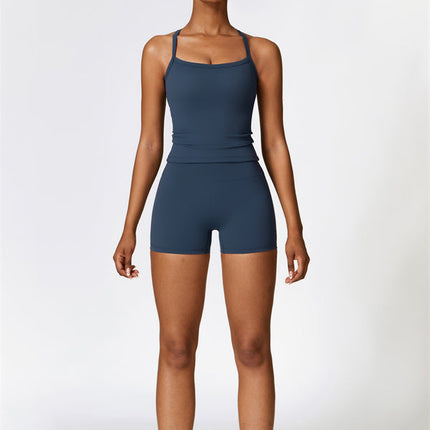 The Isabella Crop Top Shorts 2-Piece Set