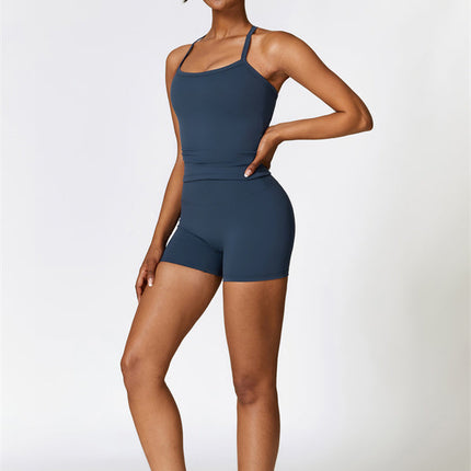 Athena Celeste Crop Vest