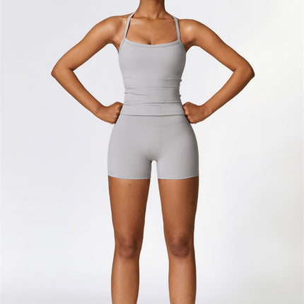 The Isabella Crop Top Shorts 2-Piece Set