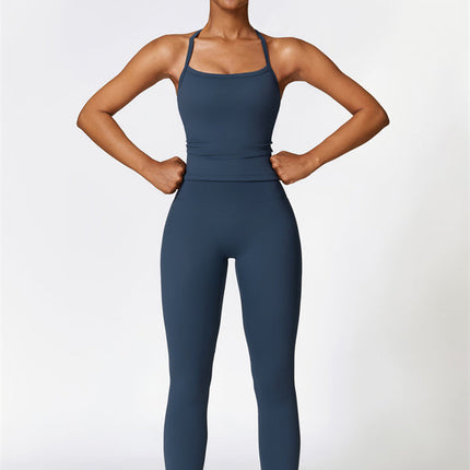 The Isabella Crop Top Leggings 2-Piece Set