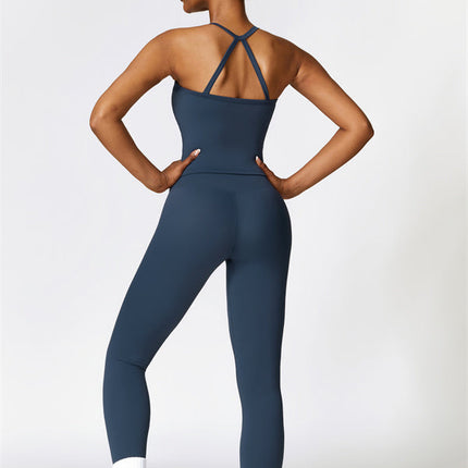 The Isabella Crop Top Leggings 2-Piece Set