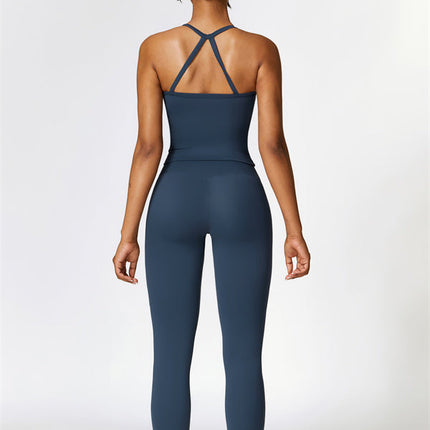 The Isabella Crop Top Leggings 2-Piece Set