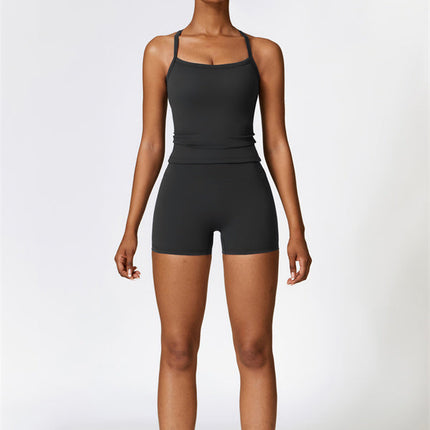 Athena Celeste Crop Vest