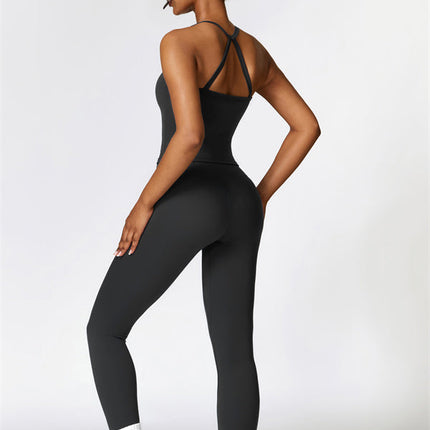 The Isabella Crop Top Leggings 2-Piece Set