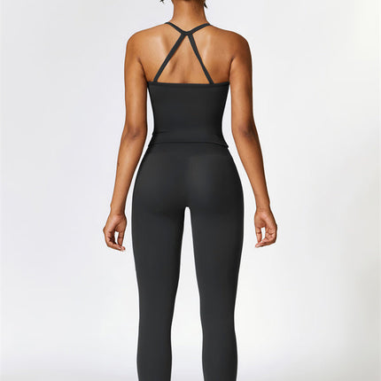 The Isabella Crop Top Leggings 2-Piece Set