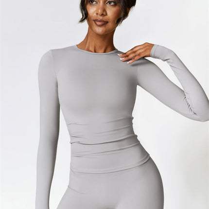 The Isabella Long Sleeve T-shirt Shorts 2-Piece Set