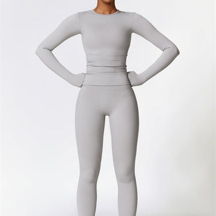 The Isabella Long Sleeve T-shirt Leggings 2-Piece Set