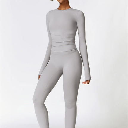 The Isabella Long Sleeve T-shirt Leggings 2-Piece Set
