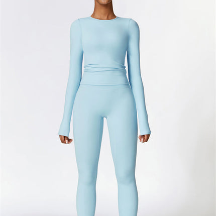 The Isabella Long Sleeve T-shirt Leggings 2-Piece Set