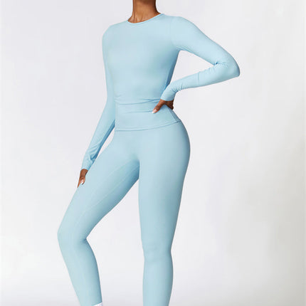 The Isabella Long Sleeve T-shirt Leggings 2-Piece Set