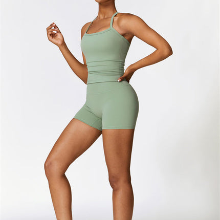 The Isabella Crop Top Shorts 2-Piece Set