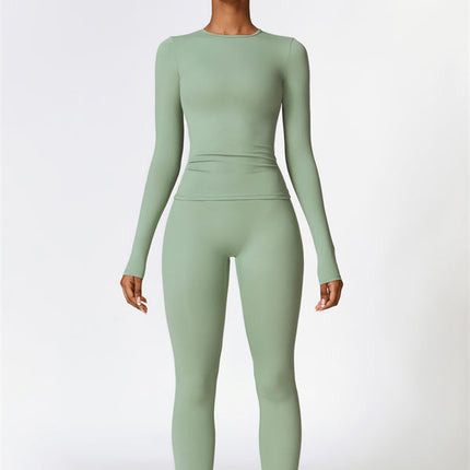 The Isabella Long Sleeve T-shirt Leggings 2-Piece Set