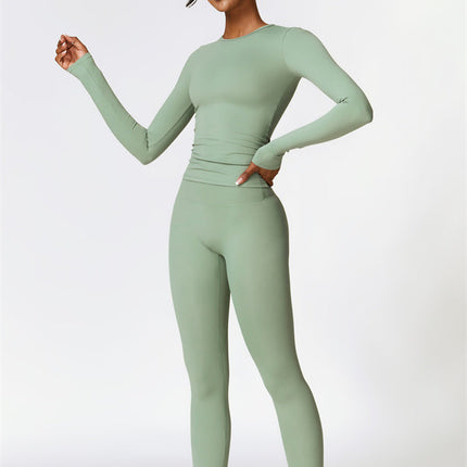 The Isabella Long Sleeve T-shirt Leggings 2-Piece Set