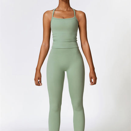 The Isabella Crop Top Leggings 2-Piece Set