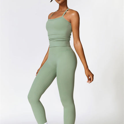 The Isabella Crop Top Leggings 2-Piece Set