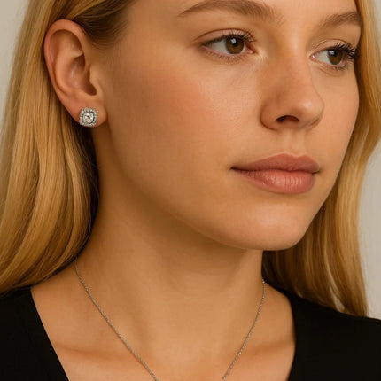 Katlyn Crystal Stud Earrings