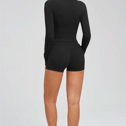 The Sizzle Zip Jacket Shorts 2-Piece Set