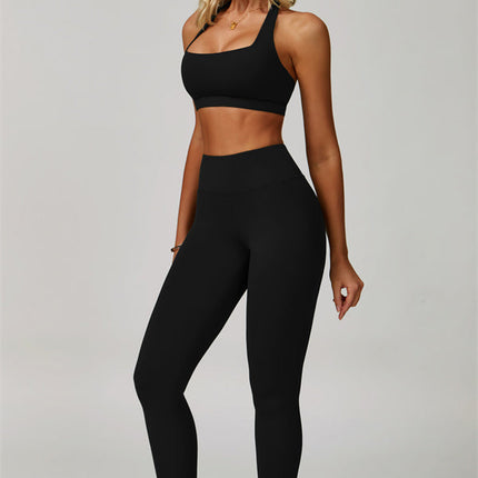 The Bold Halter Sports Bra Leggings 2-Piece Set