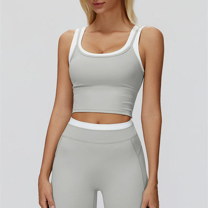 The Canyon Crop Tank Flared Leggings 2-Piece Set