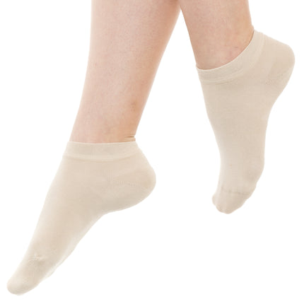 Women’s Bamboo Ankle Socks 3-Pack – Mixed Colors Soft Thin Low-Cut Socks