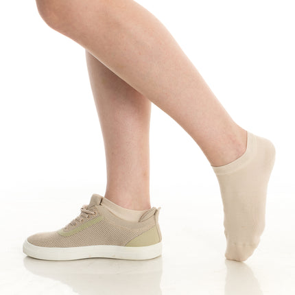Women’s Bamboo Ankle Socks 8-Pack – Mixed Colors Soft Thin Low-Cut Socks