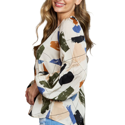 Wishful Thinking Multicolored Printed Blouse