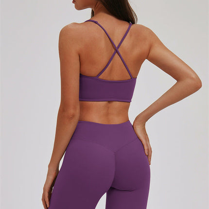 The Kinetic Cross Back Sports Bra