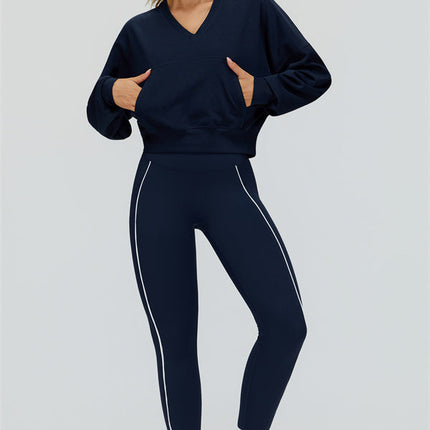 The Whisper V-Neck Hoodie