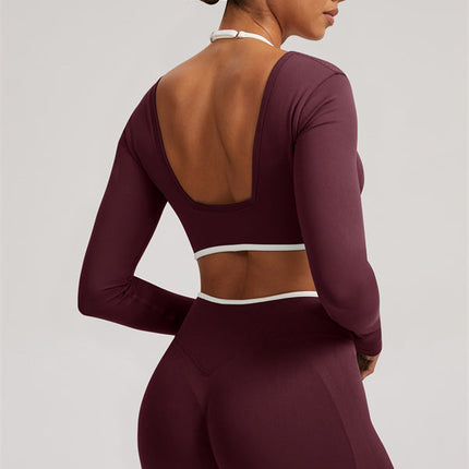 The Elevate Long Sleeve Crop top