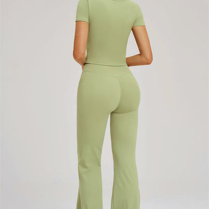 The Sizzle T-shirt Flared Leggings 2-Piece Set