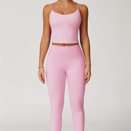 The Agile Crop Top Leggings 2-Piece Set