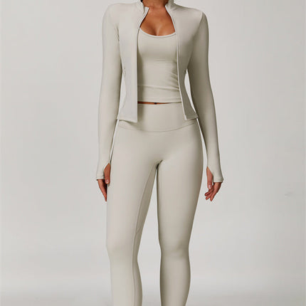 The Surge Halter Crop Top Leggings 2-Piece Set