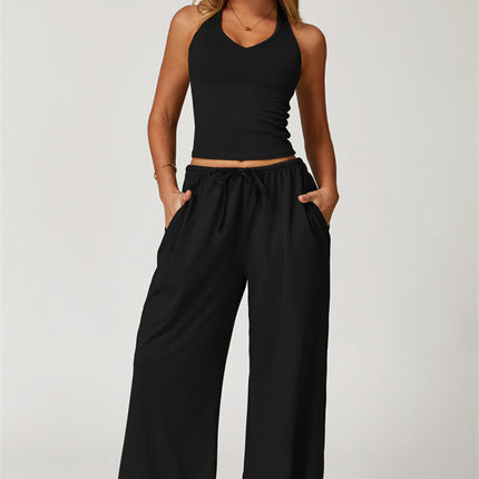 The Sprint Halter Tank Top