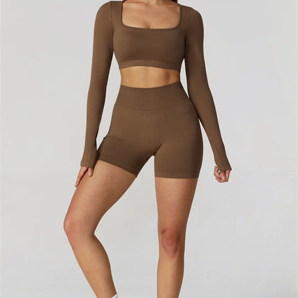 The Reign Long Sleeve Crop Top