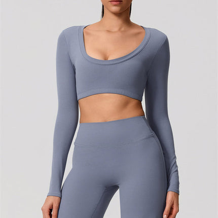 The Nestle Long Sleeve Crop Top