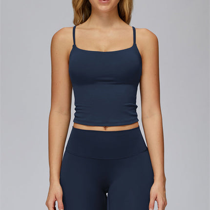 The FlexCore Crop Tank Capri Leggings 2-Piece Set