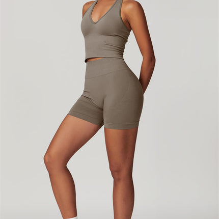 The Delight Halter Top Shorts 2-Piece Set