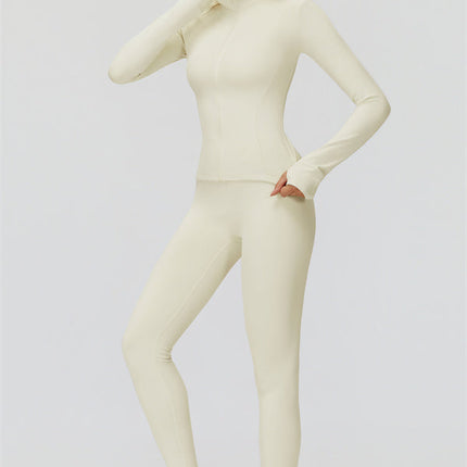 The FemmeFit Zip Jacket Leggings 2-Piece Set