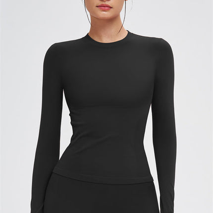 The Whim Long Sleeve T-shirt Shorts 2-Piece Set