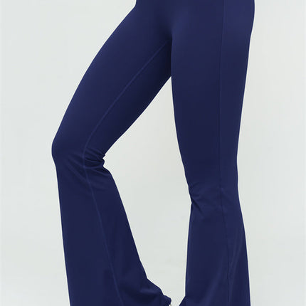 The Lushness Y-Back Sports Bra Flared Leggings 2-Piece Set