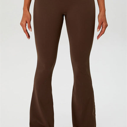 The Ember Sports Bra Crop Top Flared Leggings 3-Piece Set