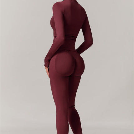 The Nova Luxe Jacket Sports Bra Leggings 3-Piece Set