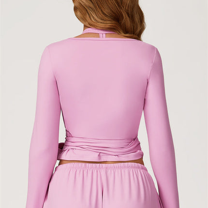 The Sprint Long Sleeve Crop Top