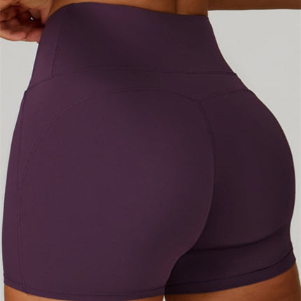 The Bold Cross Back Sports Bra Shorts 2-Piece Set